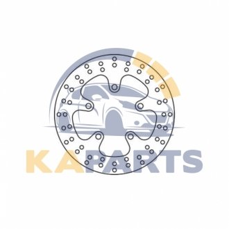 Диск гальмівний задн сталь, 240/89x4мм 5x110мм, діаметр фіксуючого отвору 10,5мм, висота 0 KAWASAKI J300 1100/1100W/1200 (Bandit)/1200 (Inazuma)/1200S (Bandit)/1300R (Hayabusa)/300/600 (Bandit)/600F/6 MST251