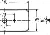 2SD002582027 HELLA Фонарь задний Прав (P21W/R10W, 12/24В, жовт/червон, из індикатором, із стоп-сигналом, паркувальні вогні, без відбивача) CASE IH 1055, 1055 A, 1055 XL, 1055 XLA, 1056, 1056 A, 1056 XL, 1056 XLA, 1255 (фото 2)