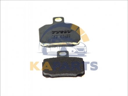 Тормозные колодки задн/передн, призначення: позашляховики/скутери/шосейне, материал: organic-EC, 45,4x35,7x6мм KTM SX PEUGEOT SPEEDFIGHT II AC, TKR, TREKKER PIAGGIO/VESPA DIESIS 50-100 1998-2014 MCB535EC