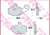 MCB662SH TRW Гальмівні колодки задн, призначення: шосейне/гоночні, матеріал: агломерат-SH, 51,2x89,5x8,9мм KAWASAKI ER-6F, ER-6N, GPZ, KLE, Z, ZR, ZRX, ZX, ZX-10R, ZX-6R, ZX-6RR, ZX-9R, ZZR 400-1100 1993-2018 (фото 2)