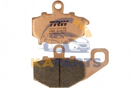 Гальмівні колодки задн, призначення: шосейне/гоночні, матеріал: агломерат-SH, 51,2x89,5x8,9мм KAWASAKI ER-6F, ER-6N, GPZ, KLE, Z, ZR, ZRX, ZX, ZX-10R, ZX-6R, ZX-6RR, ZX-9R, ZZR 400-1100 1993-2018 MCB662SH