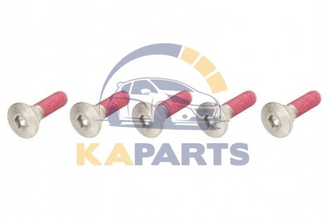 Комплект болтов тормозных дисків M8x1,25мм, длина: 33,2мм, число: 5шт, материал: сталь KAWASAKI GTR 1000/1000 (Ninja)/1000R ABS/1000SX/1000SX (ABS)/1400 (ABS)/750/750R/750R (ABS) 2003-2018 MSS1225