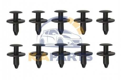 ROMC70647 ROMIX Кріплення оббивки (кількість штук в упаковці: 10 шт) BMW 5 F10, F11, 5 G30, G31, G38, F90, 6 GRAN COUPE F06, 7 F01, F02, F03, F04, 7 G11, G12, X3 F25, X4 F26, X5 F15, F85, X5 G05 LCI 06.08-
