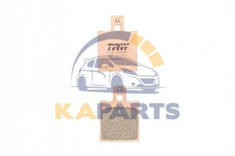 Гальмівні колодки задн/передн, призначення: позашляховики/скутери/шосейне, матеріал: organic, 56,2x39,9x7,5мм ACCOSSATO CE, ENDURO, KR ALFER GR, MC, TX APRILIA AF1, CLASSIC, ETX 50-1100 MCB75