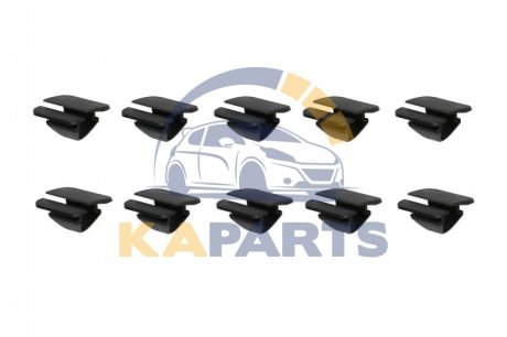 ROMC70626 ROMIX Кріплення оббивки (кількість штук в упаковці: 10 шт) FORD C-MAX, EDGE I, EDGE II, FIESTA VII, FOCUS II, FOCUS III, GALAXY MK2, GALAXY MK3, GALAXY WGR, KUGA I, MONDEO IV, MONDEO V 10.77-