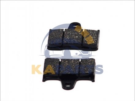 Гальмівні колодки задн/передн, призначення: позашляховики/скутери/шосейне, матеріал: organic, 57,1x59,7x9мм HONDA CB KAWASAKI ZX-7RR, ZZR SUZUKI GSF, GSX, GSX-R 400-1400 1996-2011 MCB729