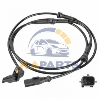 171112 FEBI BILSTEIN Датчик ABS задн Прав MERCEDES CITAN MIXTO (DOUBLE CABIN), CITAN (MPV), CITAN/MINIVAN (W415) NISSAN NV250 RENAULT KANGOO BE BOP, KANGOO EXPRESS, KANGOO II 1.2-Electric 02.08-