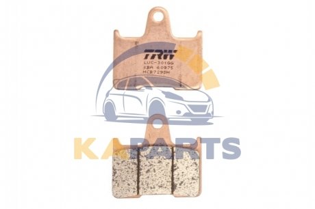 Тормозные колодки задн, призначення: шосейне/гоночні, материал: агломерат-SH, 57,1x59,7x9мм HONDA CB KAWASAKI ZX-7RR, ZZR SUZUKI GSF, GSX, GSX-R 400-1400 1996-2011 MCB729SH