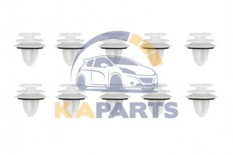 ROMC70583 ROMIX Кріплення оббивки (кількість штук в упаковці: 10 шт) BMW 5 F10, F11, 5 G30, G31, G38, F90, 6 F12, F13, 7 F01, F02, F03, F04, 7 G11, G12, 8 G14, G15 06.08-
