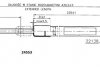 24553 KROSNO Газовая пружина крышки багажника Лев/Прав макс длина: 430мм, ход штока:170мм (крышка багажника - hatchback) TOYOTA YARIS LIFTBACK 08.05-12.14 (фото 2)