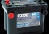 EX900 EXIDE Аккумулятор EXIDE 12В 50Агод./800А AGM MARINE/RV (L+ стандартні клеми + резьба) 260x173x206 B01 - монтажный фланець 10.5мм (пусковий) (фото 2)