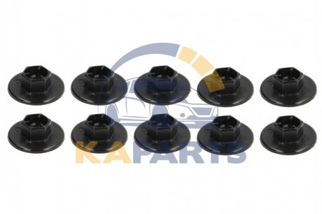 ROMC70348 ROMIX Кріплення оббивки (кількість штук в упаковці: 10 шт) HYUNDAI i10 I PA, i10 II BA, i20 I PB, i30 FD, i30 GD 10.07-12.19
