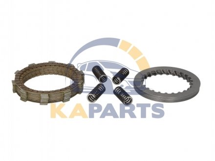 Комплект зчеплення в зборі (дискистальні та фрикціонні, пружини) HONDA NT, NTV, XL 650/700 1988-2016 MSK102