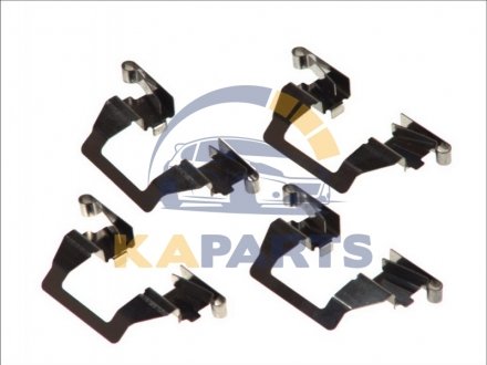 1091800 QUICK BRAKE Монтажный набор тормозных колодок задн MITSUBISHI CANTER (FB7, FB8, FE7, FE8) VII 3.0D/4.9D 10.01-