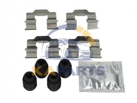 1091868 QUICK BRAKE Монтажный набор тормозных колодок передн CITROEN C-ELYSEE, C4 CACTUS PEUGEOT 301 1.2-1.6D 11.12-