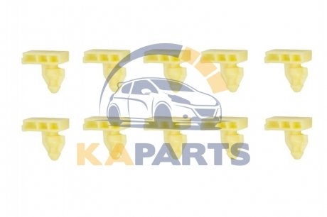 ROMC70589 ROMIX Кріплення оббивки (кількість штук в упаковці: 10 шт) NISSAN JUKE F15, X-TRAIL II T31 03.07-12.18