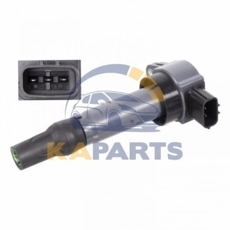 106151 FEBI BILSTEIN Котушка зажигание MITSUBISHI COLT CZC VI, COLT VI SMART FORFOUR 1.1/1.3/1.5 01.04-06.12