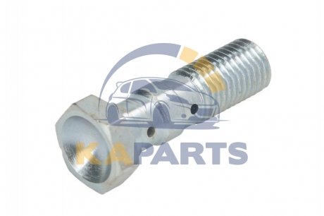 Болт гальмового шланга M10x1,25, колір: Сталь (на 2 шланга) MCH951C