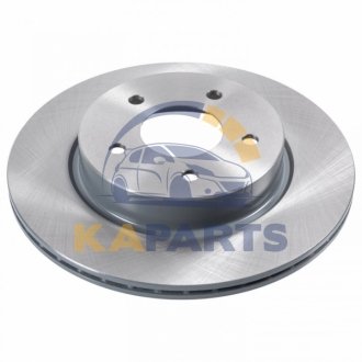 FEBI NISSAN Тормозной диск задн. X-TRAIL 14-, LEAF (ZE1) Electric 17-, RENAULT KOLEOS II 108552