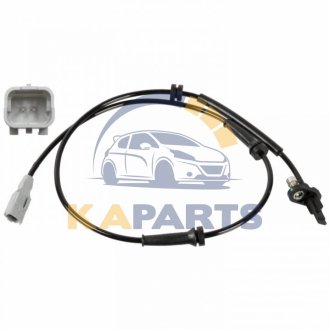 FEBI Датчик ABS задн. Citroen Berlingo (B9) 08-, C4 Picasso, PEUGEOT Partner 108003