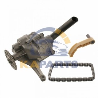 FEBI DB масляный насос к-кт ланцюг+зірочка+заспокоювач Sprinter CDI 00- 34023