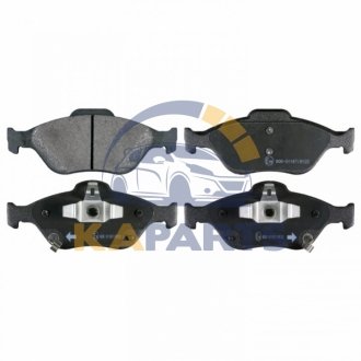 FEBI TOYOTA тормозные колодки передн. Yaris 05- 116402