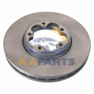 FEBI FORD Гальмівний диск TOURNEO CUSTOM V362 Автобус (F3) 2.0 EcoBlue 15-, TRANSIT CUSTOM V362 Автобус (F3) 2.0 EcoBlue 15- 174457