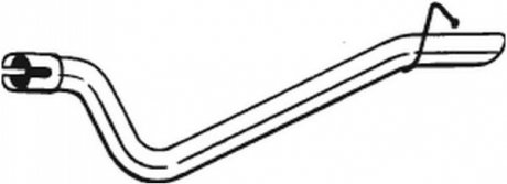 Труба вихлопна MB Vito - 639 03- (750429) BOSAL